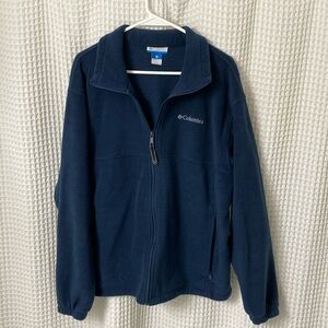 Mens Columbia Full Zip Fleece Jacket Mens - Size L
